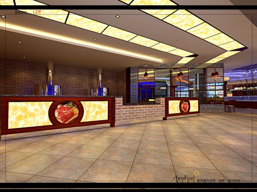 【旭彩网】自助餐厅烧烤店混搭