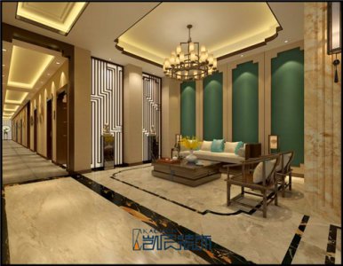 【旭彩网】合肥玖悦会所效果图