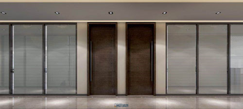 合肥铁创大厦办公室装修效果图【旭彩网】