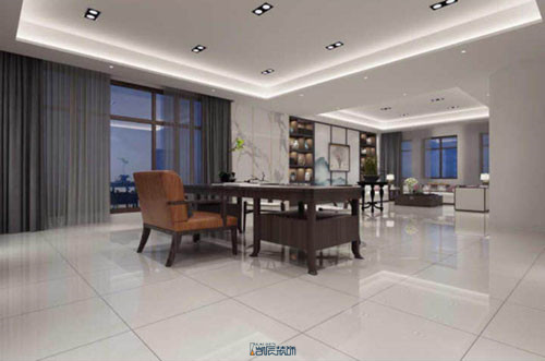 合肥铁创大厦办公室装修效果图【旭彩网】