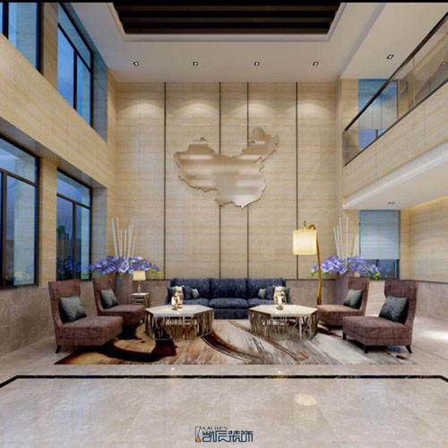 合肥铁创大厦办公室装修效果图【旭彩网】