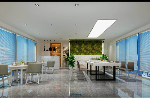 合肥铁创大厦办公室装修效果图【旭彩网】