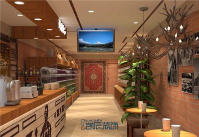 超市装修案例：水果超市装修