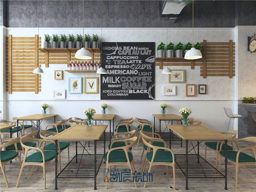 咖啡厅装修效果图