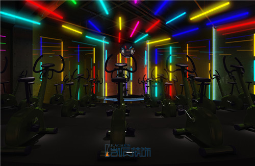 健身房装修效果图