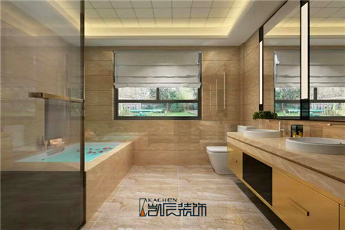 合肥小洋房别墅装修——浴室装修效果图