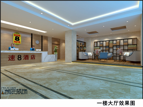 合肥酒店装修：合肥速8酒店装修设计效果图
