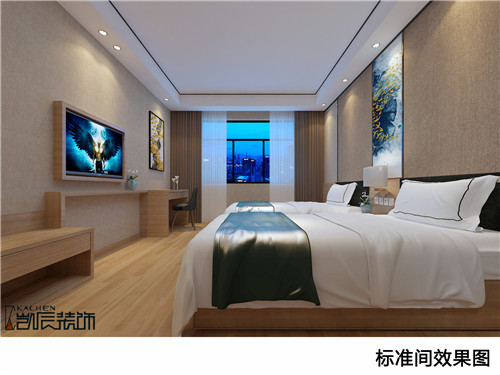 合肥速8酒店装修设计效果图