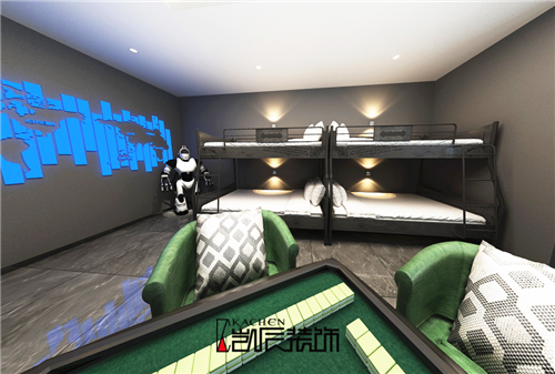 合肥NE电竞宾馆设计装修