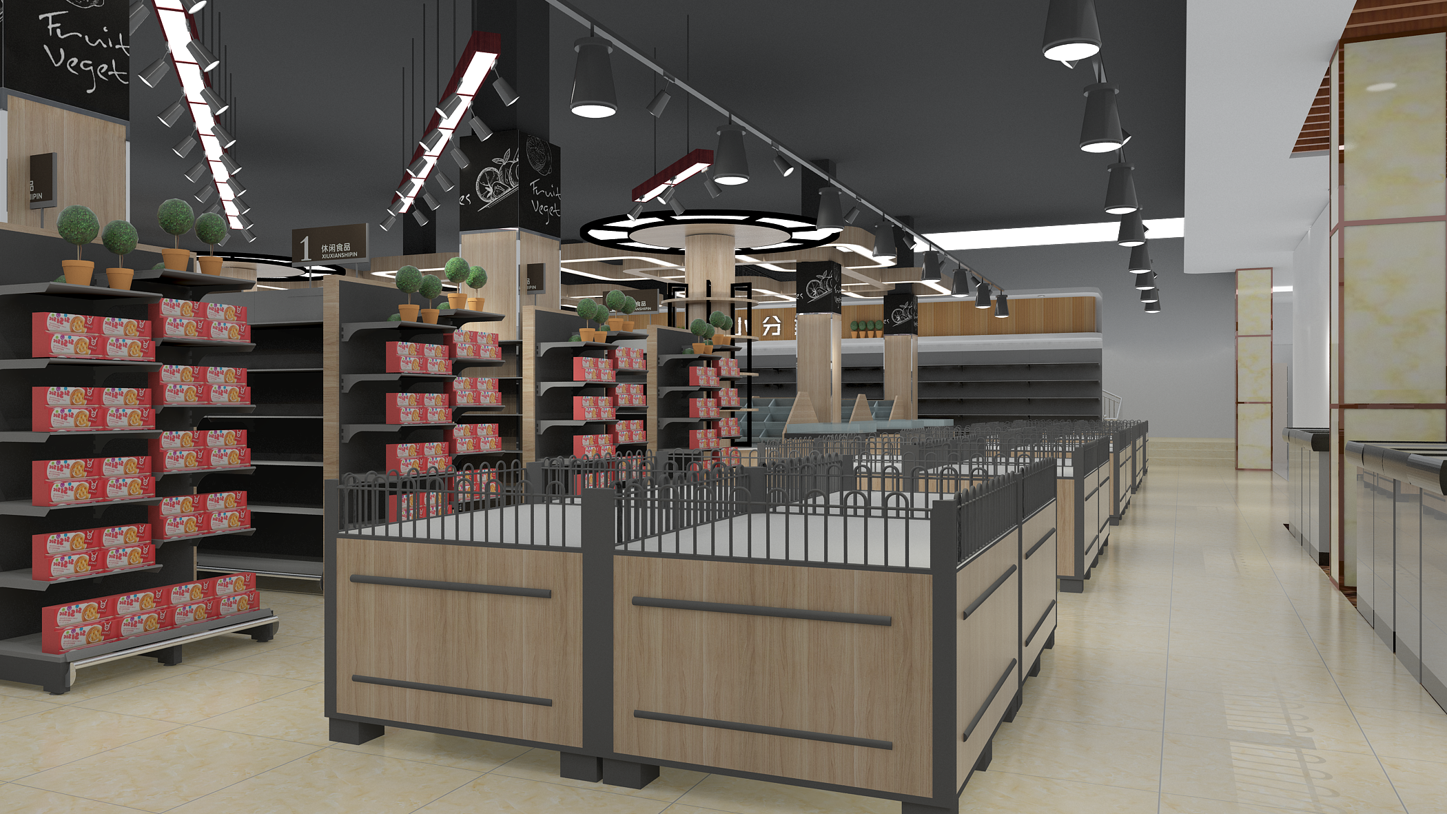 合肥水果店装修效果怎么样？