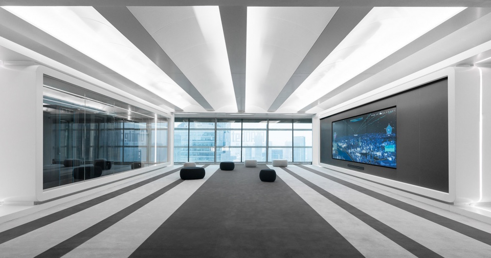 in装修攻略 | 互联网公司办公室装修设计,诠释满满的科技感