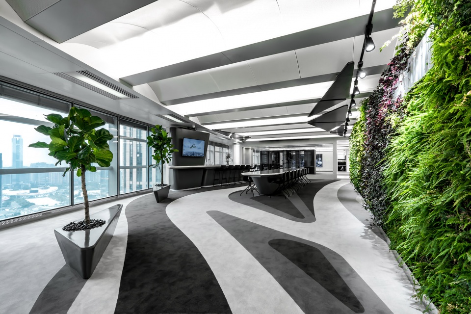 in装修攻略 | 互联网公司办公室装修设计,诠释满满的科技感