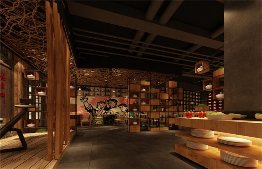 商业空间|主题餐厅装修设计,让生活充满仪式感——怀旧复古