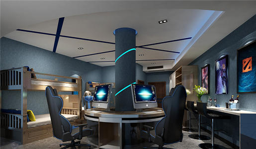 电竞酒店装修设计:打造Z世代想要的新生活方式