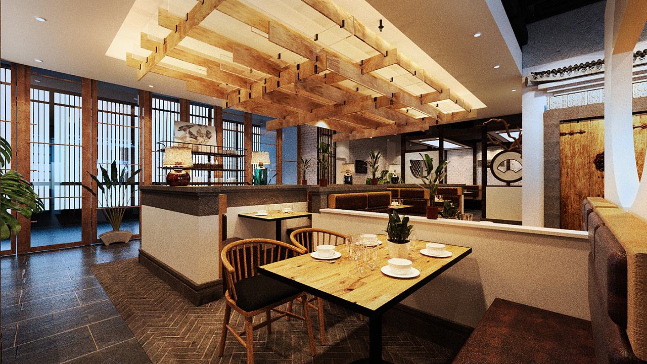 餐饮装修攻略: 小吃店店面这样装修设计,翻台率直线飙升!